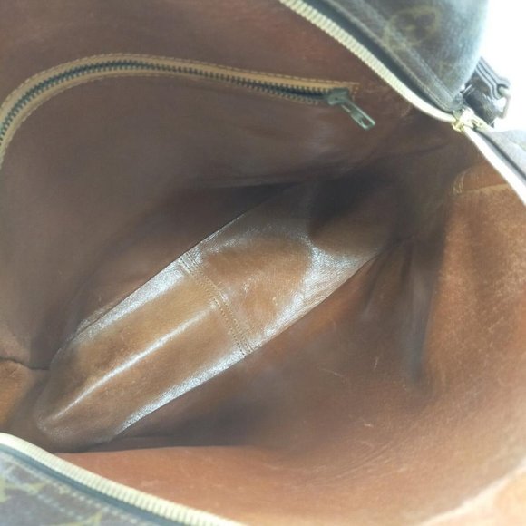 LOUIS VUITTON Shoulder Bag Marceau Gm Monogram Brown Coated Canvas Tote - Picture 9 of 10